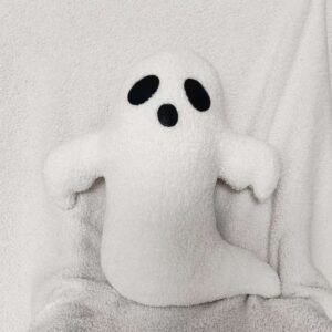 Cozy Halloween Decor Gift Big Size Spooky Ghost Pillow