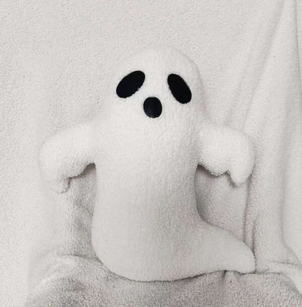 Cozy Halloween Decor Gift Big Size Spooky Ghost Pillow