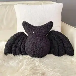 Cynthia Rowley Shaped Throw Bat Pillow Happy Halloween Gift
